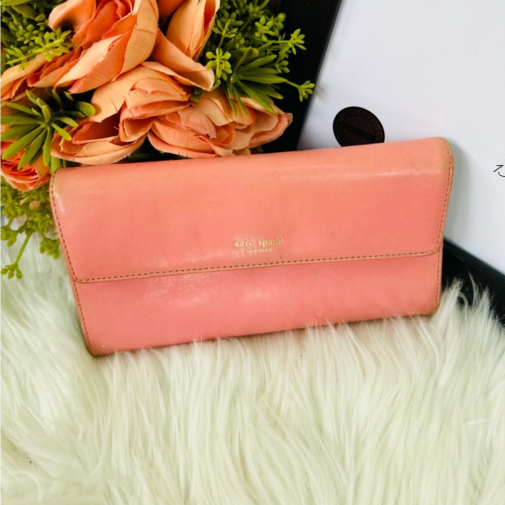 Kate Spade Pink Leather Wallet